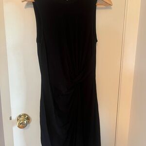 Dynamite Black Knotted Mini Dress